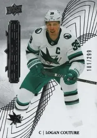2022-23 Upper Deck Premier #40 - Logan Couture - San Jose Sharks