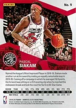 Back of Pascal Siakam