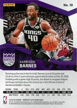 Back of Harrison Barnes