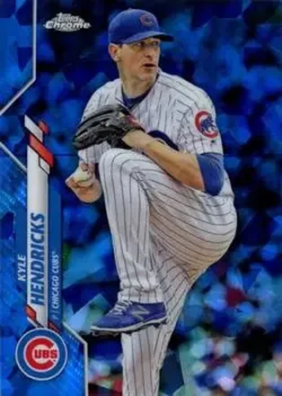 2020 Topps Chrome Sapphire Edition #26 - Kyle Hendricks - Chicago Cubs