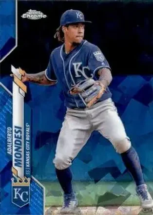2020 Topps Chrome Sapphire Edition #35 - Adalberto Mondesi - Kansas City Royals