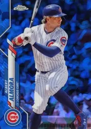 2020 Topps Chrome Sapphire Edition #37 - Albert Almora - Chicago Cubs