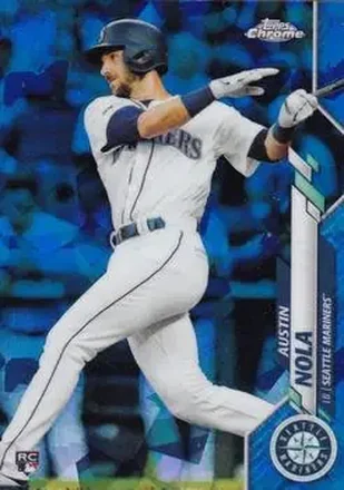 2020 Topps Chrome Sapphire Edition #38 - Austin Nola - Seattle Mariners