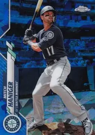 2020 Topps Chrome Sapphire Edition #45 - Mitch Haniger - Seattle Mariners