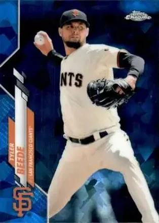 2020 Topps Chrome Sapphire Edition #67 - Tyler Beede - San Francisco Giants