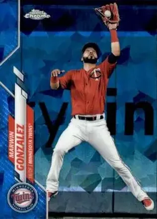 2020 Topps Chrome Sapphire Edition #94 - Marwin Gonzalez - Minnesota Twins