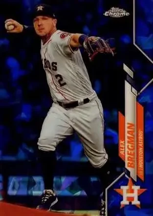 2020 Topps Chrome Sapphire Edition #100 - Alex Bregman - Houston Astros
