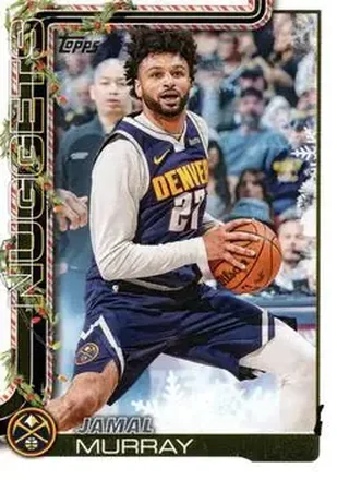 2025-26 Topps Holiday #H80 - Jamal Murray - Denver Nuggets