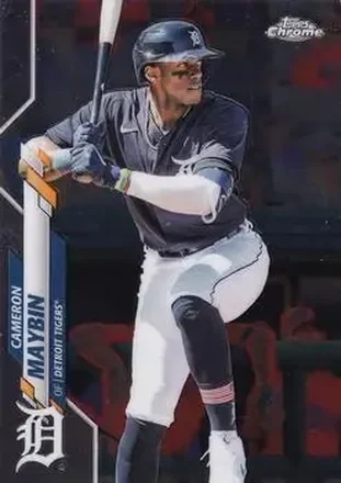 2020 Topps Chrome Update #U-11 - Cameron Maybin - Detroit Tigers