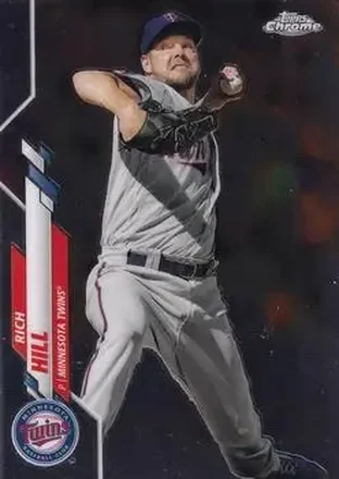 2020 Topps Chrome Update #U-17 - Rich Hill - Minnesota Twins
