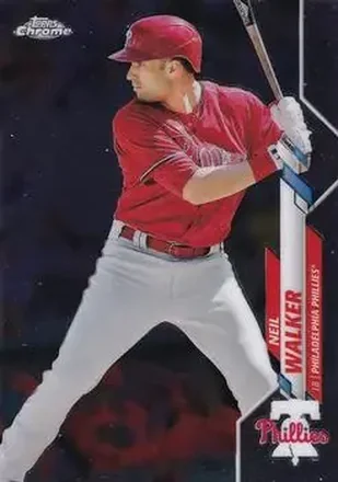 2020 Topps Chrome Update #U-19 - Neil Walker - Philadelphia Phillies