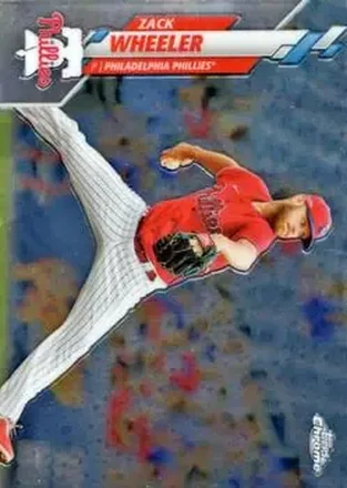 2020 Topps Chrome Update #U-20 - Zack Wheeler - Philadelphia Phillies
