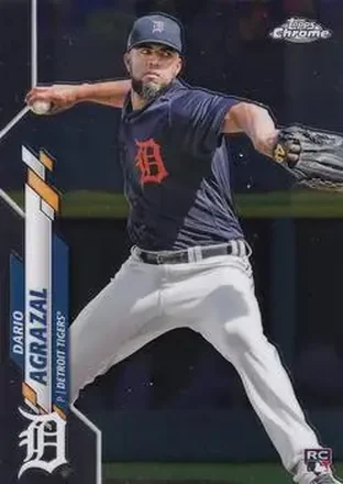 2020 Topps Chrome Update #U-30 - Dario Agrazal - Detroit Tigers