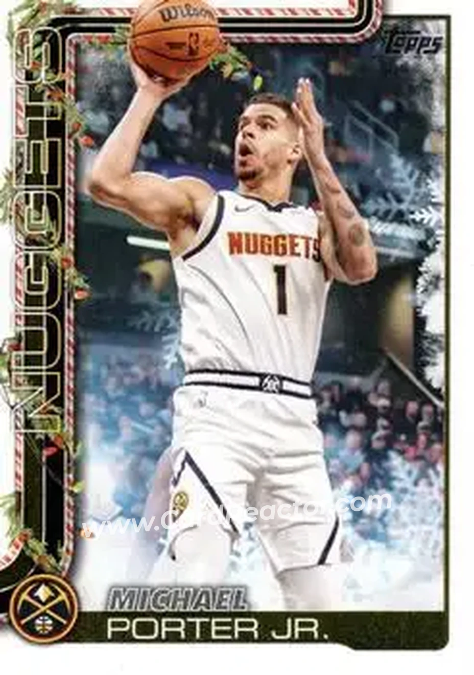 2025-26 Topps Holiday #H82 - Michael Porter Jr. - Denver Nuggets - Front