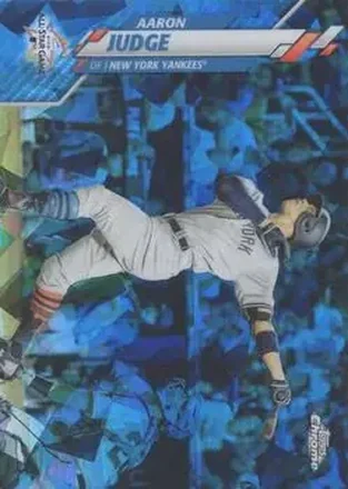 2020 Topps Chrome Update Sapphire Edition #U-15 - Aaron Judge - New York Yankees