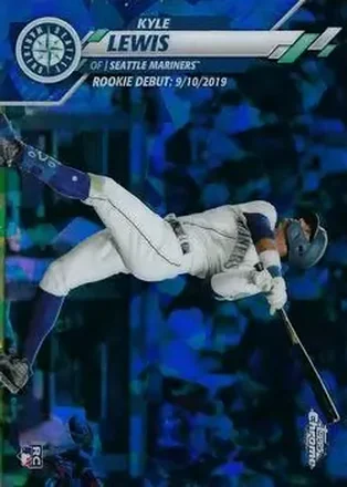 2020 Topps Chrome Update Sapphire Edition #U-21 - Kyle Lewis - Seattle Mariners