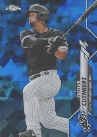 2020 Topps Chrome Update Sapphire Edition #U-23 - Cheslor Cuthbert - Chicago White Sox
