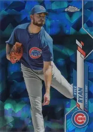 2020 Topps Chrome Update Sapphire Edition #U-27 - Kyle Ryan - Chicago Cubs