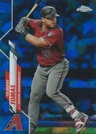 2020 Topps Chrome Update Sapphire Edition #U-30 - Yasmany Tomas - Arizona Diamondbacks