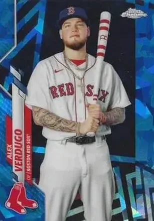 2020 Topps Chrome Update Sapphire Edition #U-33 - Alex Verdugo - Boston Red Sox