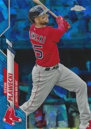 2020 Topps Chrome Update Sapphire Edition #U-39 - Kevin Plawecki - Boston Red Sox