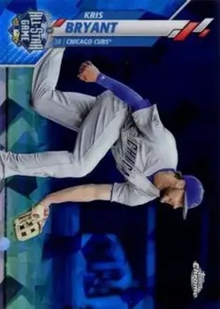 2020 Topps Chrome Update Sapphire Edition #U-42 - Kris Bryant - Chicago Cubs