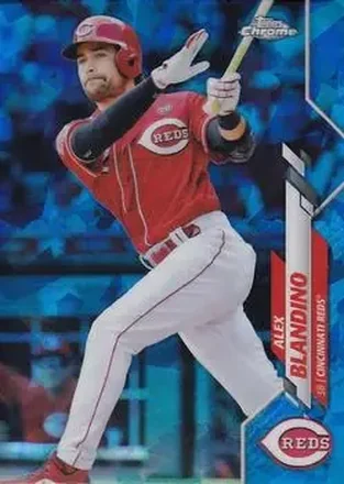 2020 Topps Chrome Update Sapphire Edition #U-43 - Alex Blandino - Cincinnati Reds