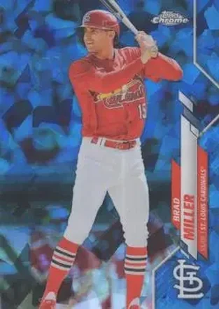 2020 Topps Chrome Update Sapphire Edition #U-53 - Brad Miller - St. Louis Cardinals
