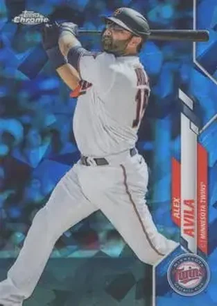 2020 Topps Chrome Update Sapphire Edition #U-54 - Alex Avila - Minnesota Twins