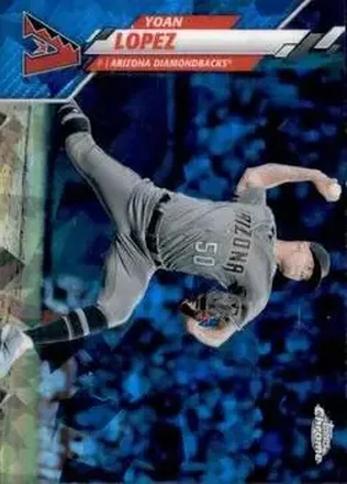 2020 Topps Chrome Update Sapphire Edition #U-57 - Yoan Lopez - Arizona Diamondbacks