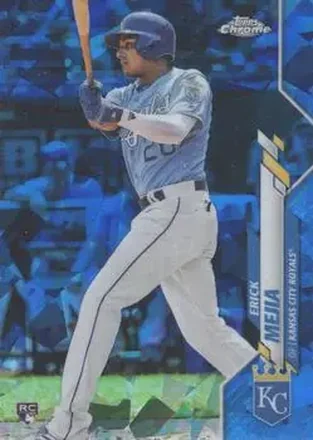 2020 Topps Chrome Update Sapphire Edition #U-58 - Erick Mejia - Kansas City Royals