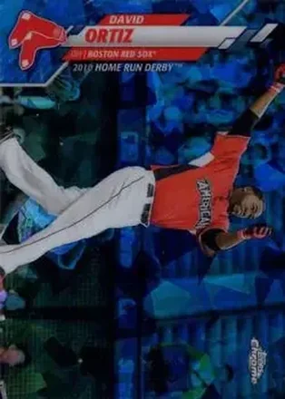 2020 Topps Chrome Update Sapphire Edition #U-62 - David Ortiz - Boston Red Sox