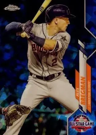 2020 Topps Chrome Update Sapphire Edition #U-64 - Alex Bregman - Houston Astros