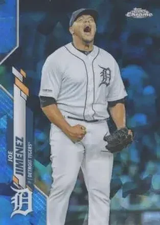 2020 Topps Chrome Update Sapphire Edition #U-78 - Joe Jimenez - Detroit Tigers