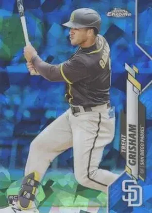 2020 Topps Chrome Update Sapphire Edition #U-83 - Trent Grisham - San Diego Padres