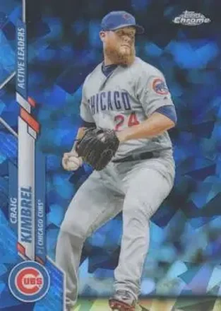 2020 Topps Chrome Update Sapphire Edition #U-88 - Craig Kimbrel - Chicago Cubs