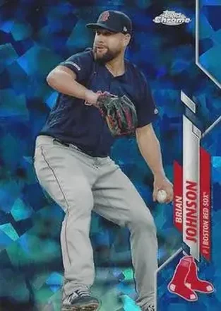 2020 Topps Chrome Update Sapphire Edition #U-89 - Brian Johnson - Boston Red Sox