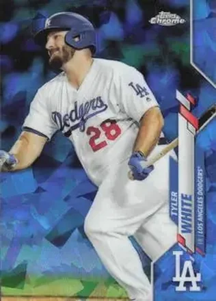 2020 Topps Chrome Update Sapphire Edition #U-93 - Tyler White - Los Angeles Dodgers