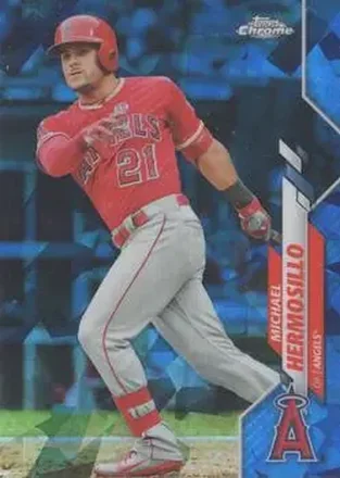 2020 Topps Chrome Update Sapphire Edition #U-103 - Michael Hermosillo - Los Angeles Angels