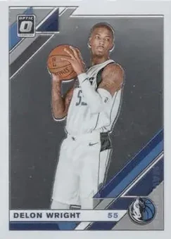 2019-20 Donruss Optic #6 - Delon Wright - Dallas Mavericks 2019-20 Donruss Optic #6 - Delon Wright - Dallas Mavericks