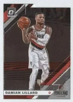 2019-20 Donruss Optic #7 Damian Lillard