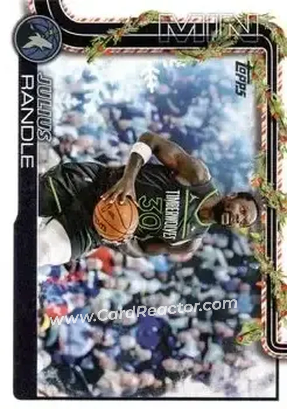 2025-26 Topps Holiday #H86 - Julius Randle - Minnesota Timberwolves - Front
