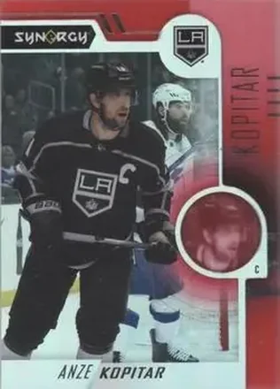 2022-23 Upper Deck Synergy - Red #48 - Anze Kopitar - Los Angeles Kings