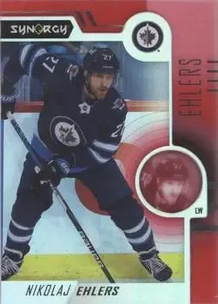 2022-23 Upper Deck Synergy - Red #60 - Nikolaj Ehlers - Winnipeg Jets