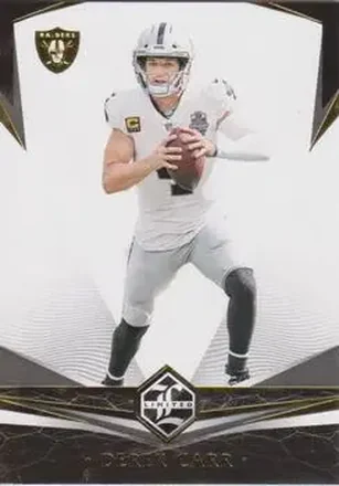 2020 Panini Limited #40 - Derek Carr - Las Vegas Raiders