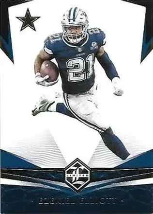 2020 Panini Limited #58 - Ezekiel Elliott - Dallas Cowboys