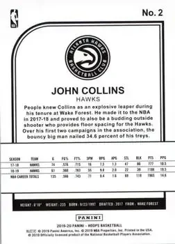 Back of John Collins
