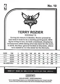 Back of Terry Rozier III
