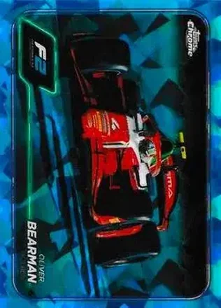2024 Topps Chrome Sapphire Edition Formula 1 #93 - Oliver Bearman - Prema Racing