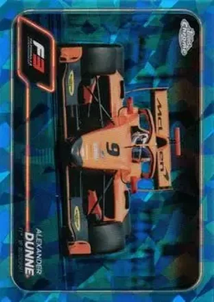 2024 Topps Chrome Sapphire Edition Formula 1 #123 - Alexander Dunne - MP Motorsport